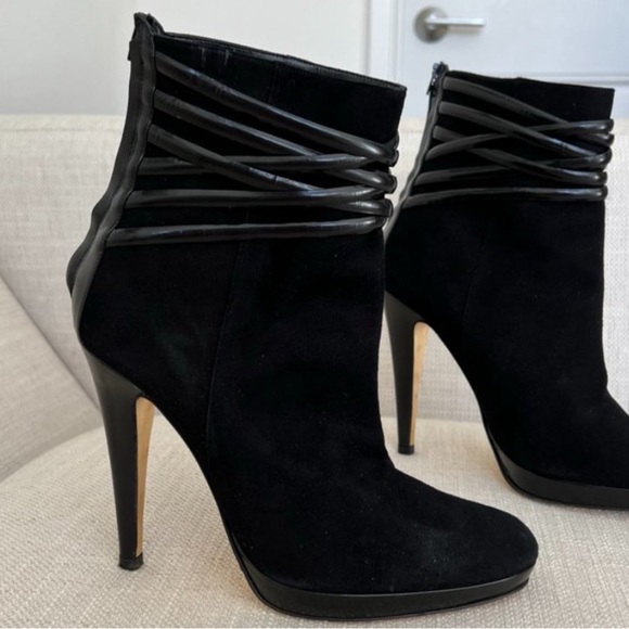 Barbara Bui Heeled Ankle Suede Leather Women’s Boots - Size: 39.5 - Picture 7 of 16
